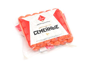 Сасіскі «Сямейныя» (парцыйнае пакаванне)