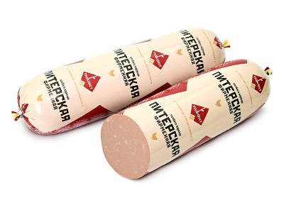 St. Petersburg branded sausage