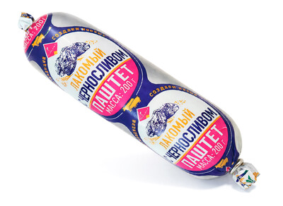 Паштет мясной «Лакомый с черносливом» вареный